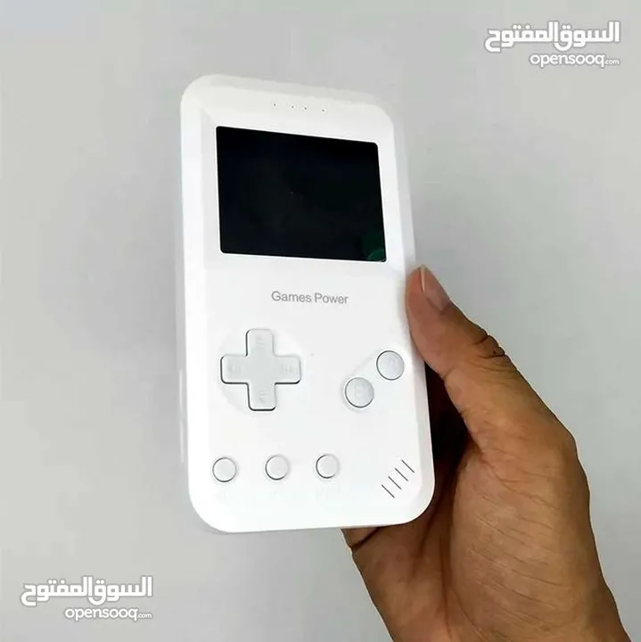 Game power اصليه مع 500 لعبه + شحن الهاتف من usb