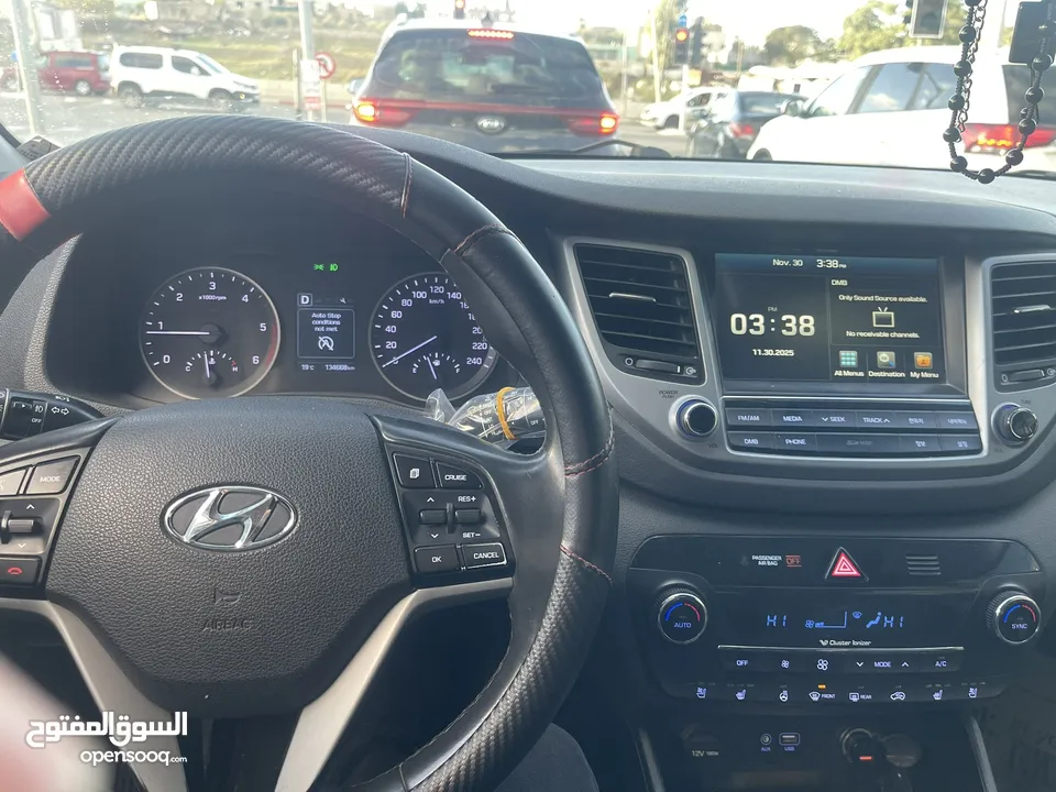 توسان ترخيص 2016 فل مسكر يد ثانيه ترخيص تامين شامل لشهر 6