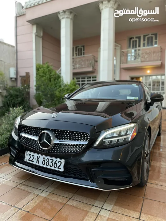 مارسدس C300 2022 جديده كلش AMG اصل