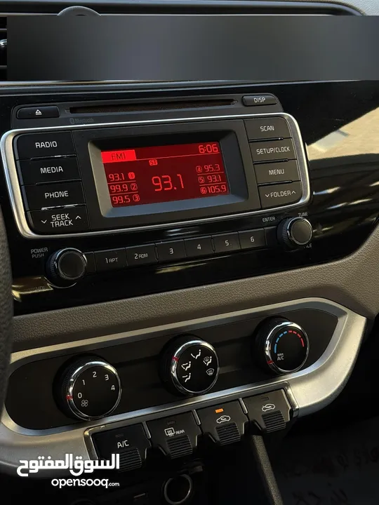 كيا ريو kia rio جيد 7 موديل 2016