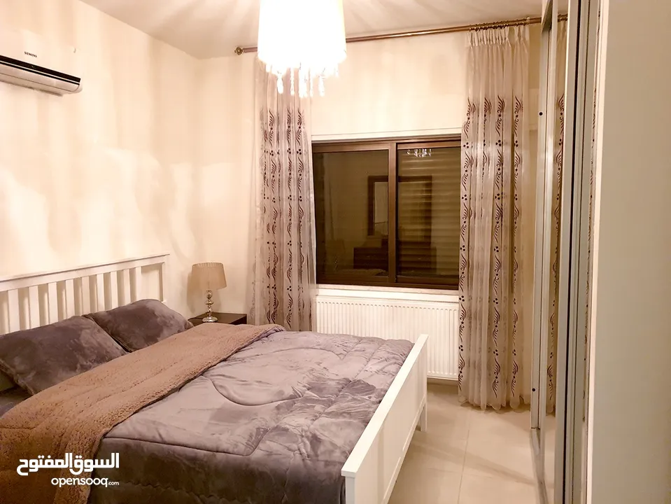 شقة مميزة مفروشة للايجار 3 نوم في عبدون