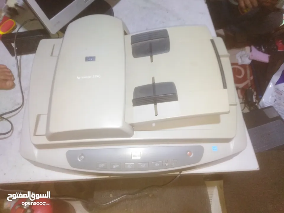 سكانر hp نادرة جداً توفر عليك المال و المجهود و الوقت automatic feeder عدد 2