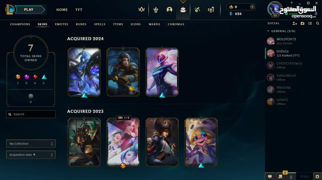account league for sell (EUW)
