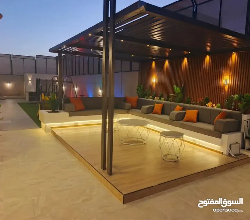 شالية عدد 2 للبيع  و الايجار من المالك نفسه بناء حديث مفروش كامل من اجود الفرش يحتوي على مكيفات