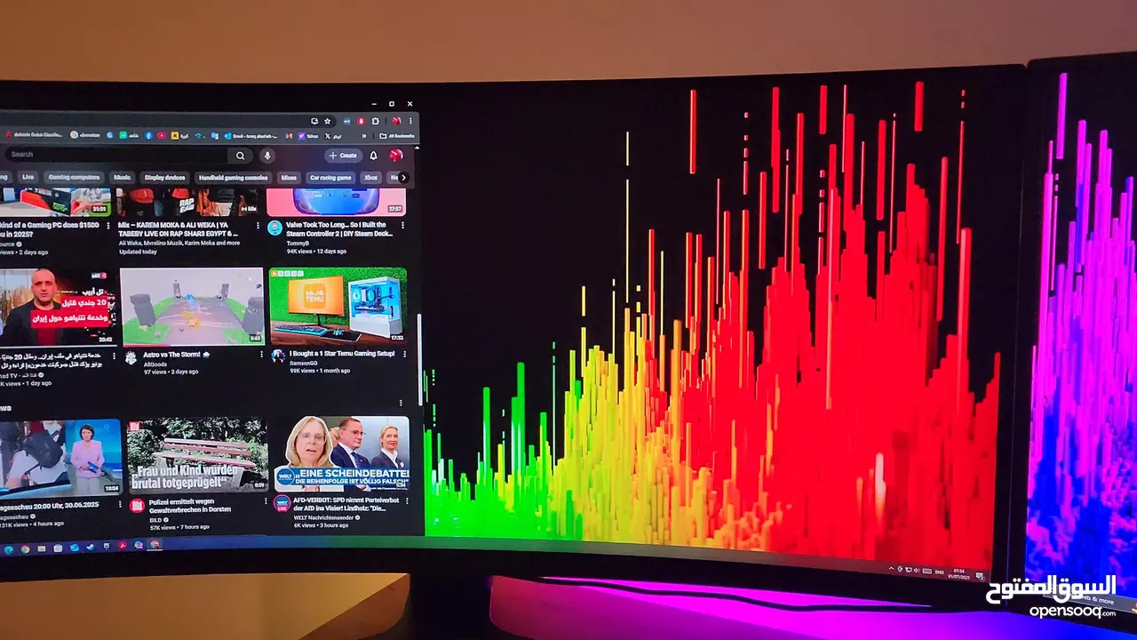 xiaomi mi Curved 34 inch VA panel  ultrawide curved monitor 144hz