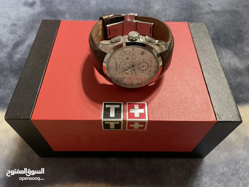 ساعة تيسو TISSOT بحالة ممتازة