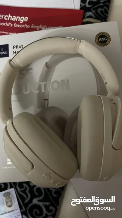سماعات pilot headset من wiwu استعمال اسبوع فقط