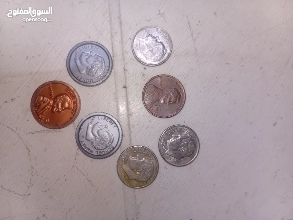 عملات  امريكيه عمله 1سنت من البرونز 1977 للجادين تدخل في مزادات 870الف دولار