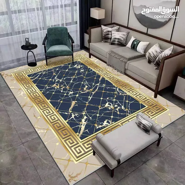 سجاد صيفي مع أرضية مانعة للانزلاق