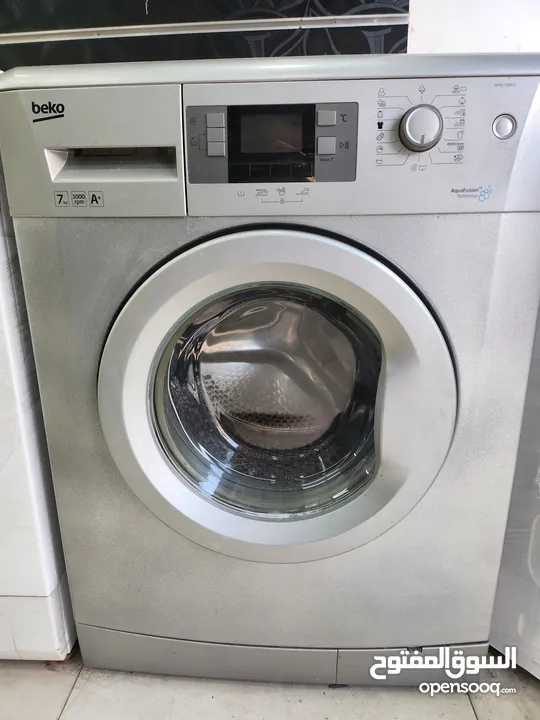 غسالة LG , direct drive 7kg / Samsung 8kg/BEKO 9kg/BEKO 7kg  مستخدم بحالة وكالة كفالة 6 شهور