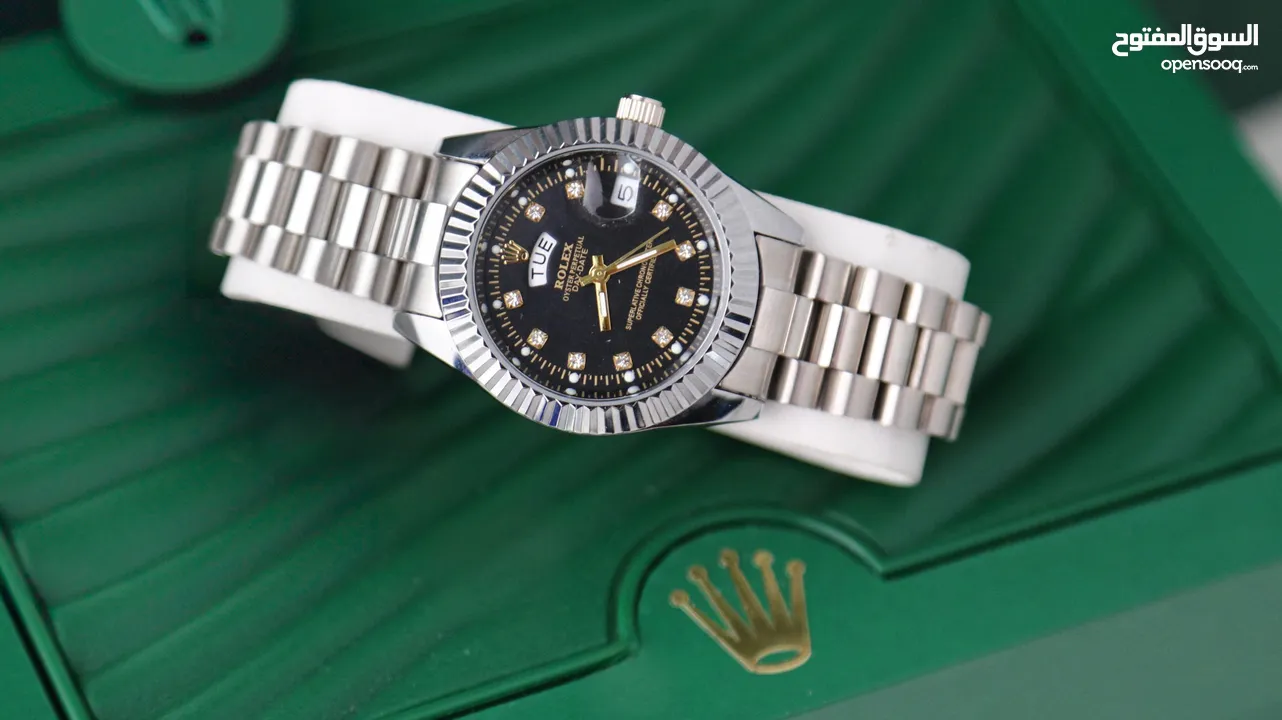 ساعات روليكس ستاتي  الجديد والقوي ساعات  ROLEX  كوبي ماستر  الأكثر مبيعًا