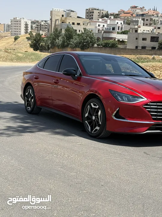 هيونداي سوناتا انسبريشن 2022 Sonata Black edition  سبورت حرة مميزة عداد قليل 49 الف km فحص كامل فل