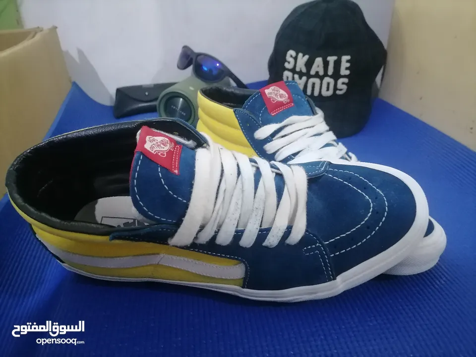 original from America bold steps   sale vans sk8-mid اصلي قابل   التفاوض  stylish