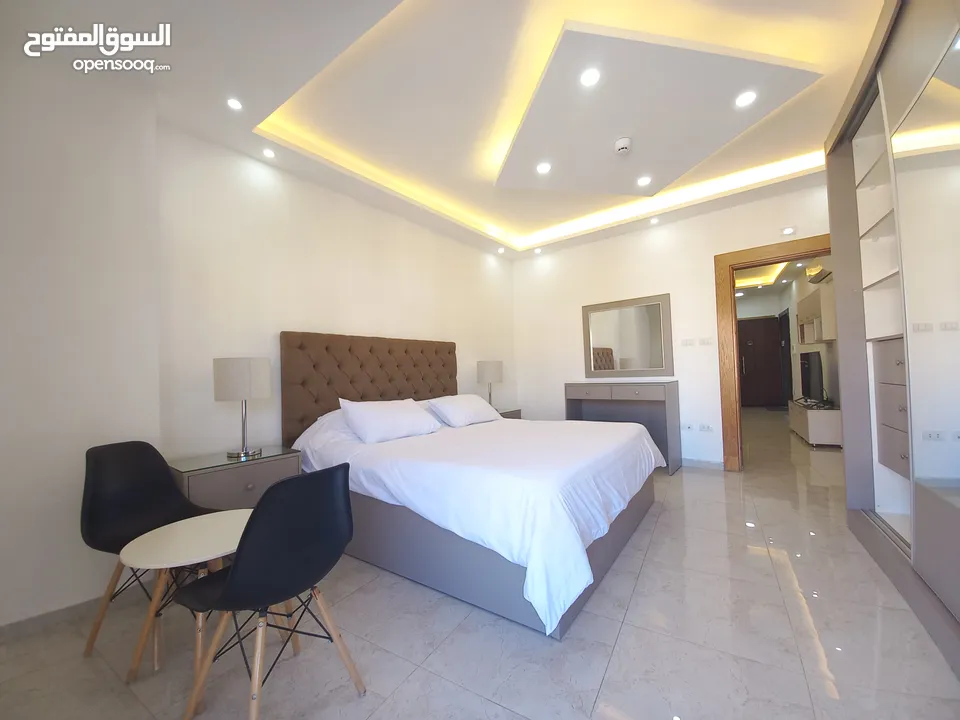 شقة مفروشة للإيجار في اللويبدة  ( Property 35920 )