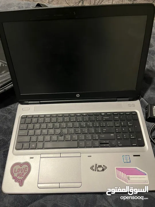 لاب توب Hp الجيل السادس i5 بحالة الجديد