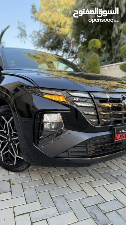 هونداي توسان NLine ترخيص 2022 محرك 1600 هايبرد plug in/يقطع على الشحنه 65 كيلو متر 271 حصان