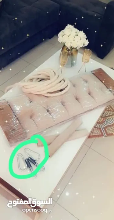 صار وقت تغير جوك مع مرجيحه سندريلا....... خشب سويد  بدون ورد 22 مع ورد 32 تحمل وزن فوق 100 خدمه توصي