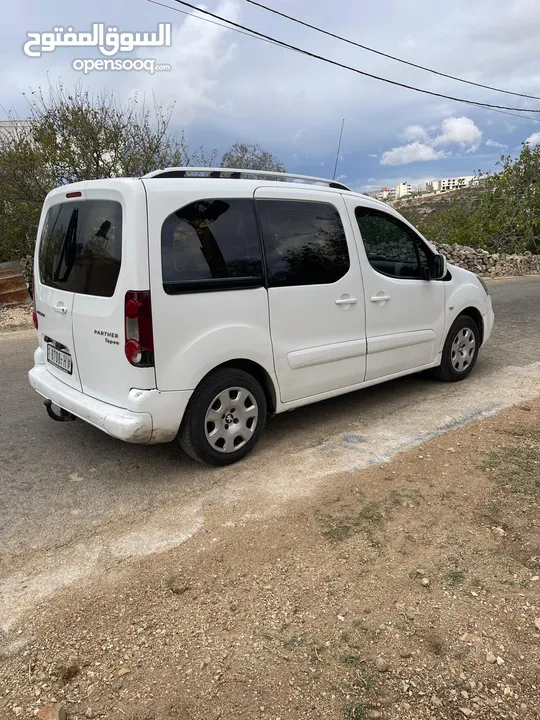 بيجو بارتنر 5 ركاب موديل 2018 دهان شركة دفعه 20 وشكات