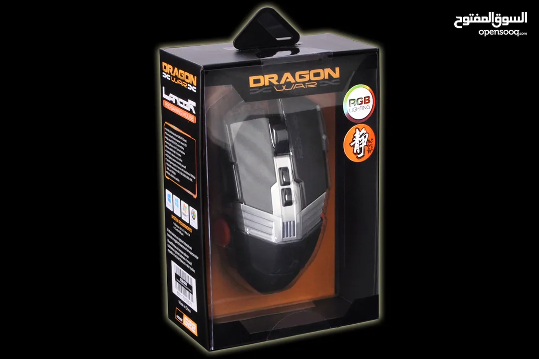 ماوس جيمنغ مضيئ رجب من دراغون وور Dragonwar G-22 Mouse RGB Gaming Mouse