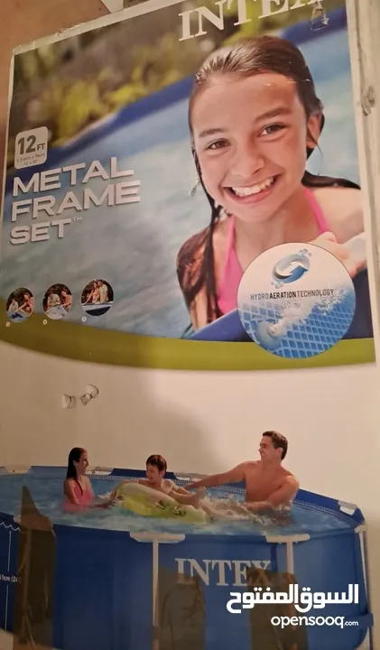 Intex Metal Frame Pool Set