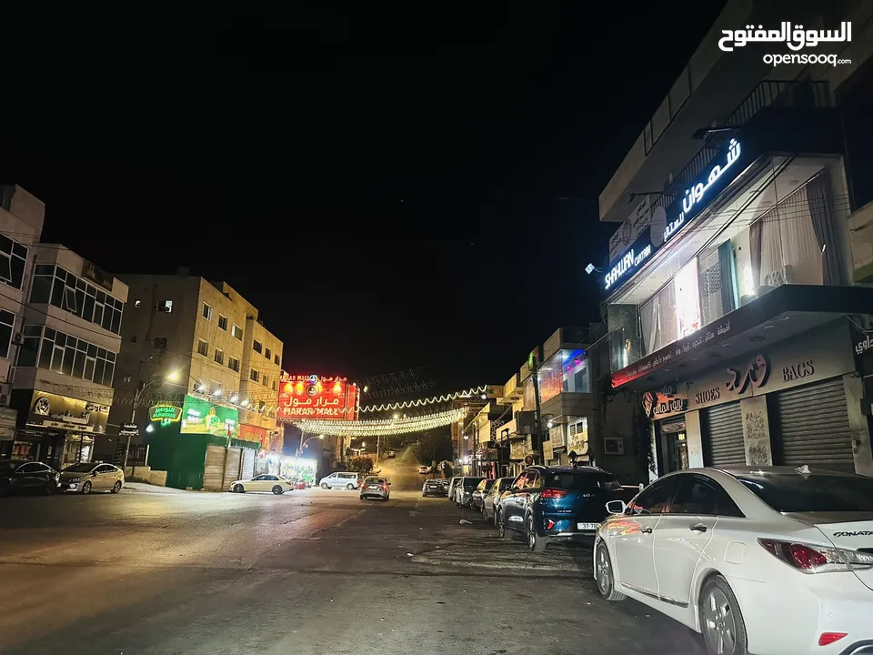 محل تجاري للايجار في طبربور الشارع الرئيسي اقوى مناطق طبربور للبيع بخلو