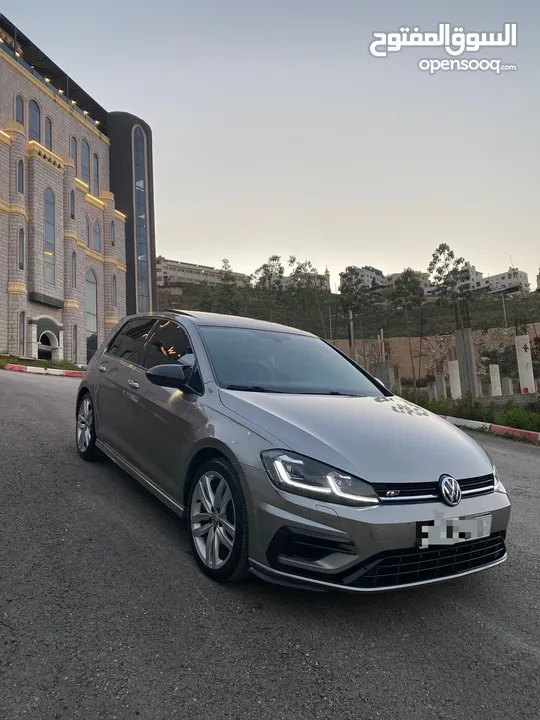 فولكسفاجن جولف - محرك بنزين اتوماتيك  Vw golf R.line 1.4Tsi