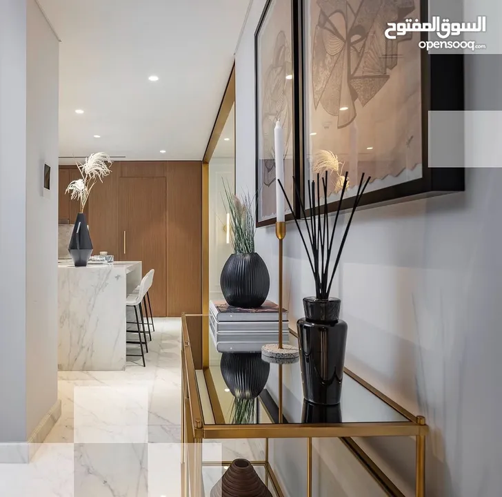 سكن الملوك عصري بلمسات مميزه استديو للبيع علي الواجهه البحريه بسعر لقطه شامل الفرش بالكامل مجانا