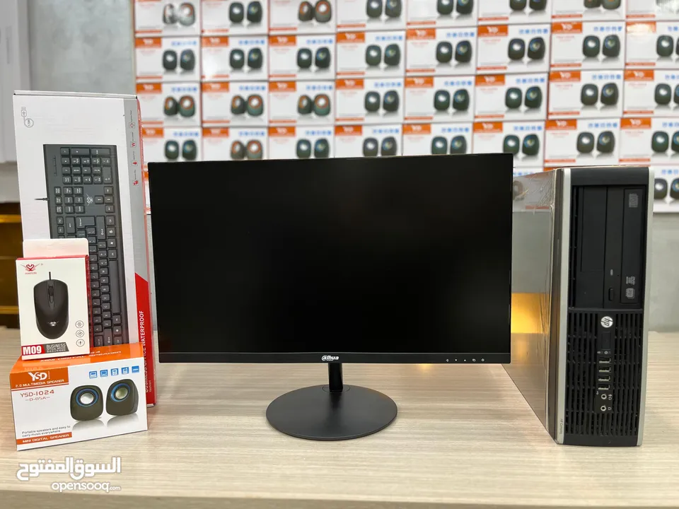أجهزة كمبيوتر كامله بحالة الوكالة i5 مع شاشة جديده