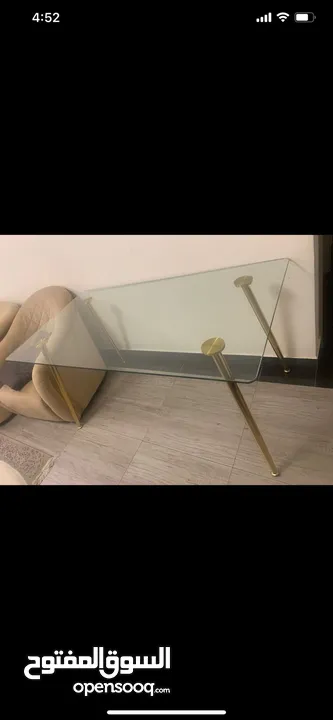 new dining table طاولة طعام جديدة