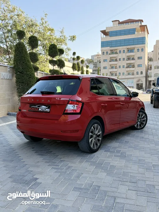 سكودا فابيا ترخيص 2021 محرك 1000 بنزين اوتوماتيك 105 حصان