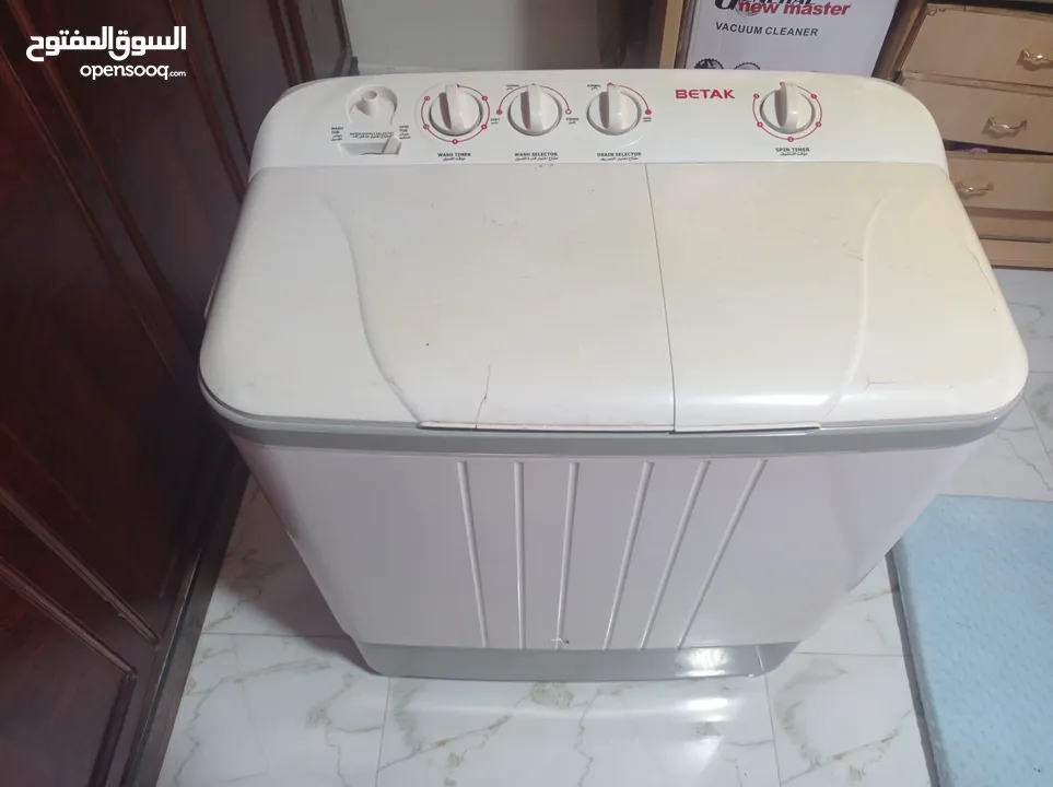 غساله مع نشافه استعمال بسيط للبيع بسعر مغري
