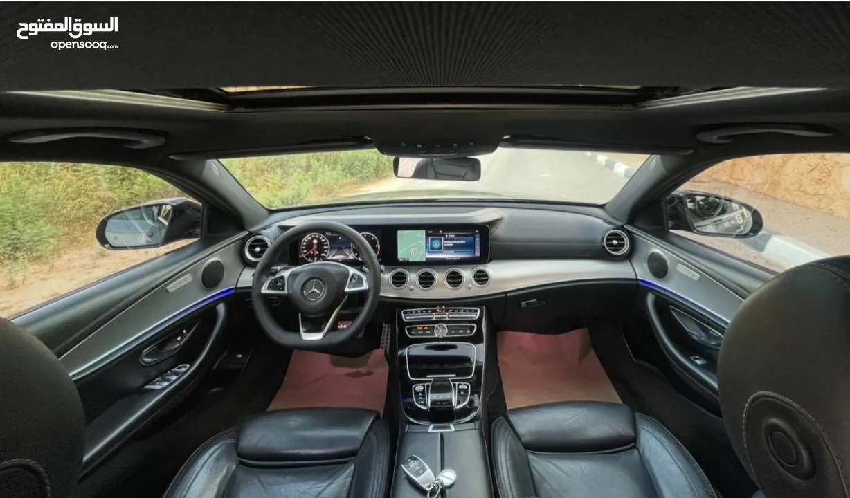 السعر مميز  E220d  Mercedes-Bens موديل 2017 ترخيص 2016  بوية شركة بالكامل