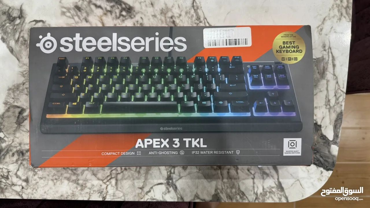 كيبورد steelseries apex 3 TKL