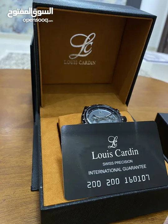 ساعة لويس جاردن لميتد اديشن انصنع منها 100 ساعة فالعالم رقمها 72/100.