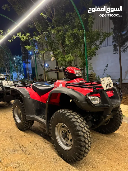 honda rubicon 500cc 2013 zero mileage  4×4   4×4دراجات هوندا روبيكونam ds450cc