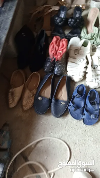 احذية اشكال الوان كلو مستعمل بحالة جديدة