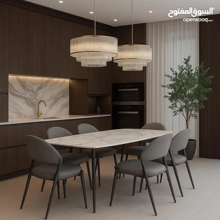 طاولات سفرة مودرن