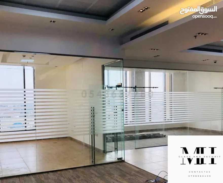(GLASS AND SECURIT) حجير زجاج سيكوريت الأمان والأناقة في آن واحد.   "لحماية فائقةومظهر عصري لمنزلك"