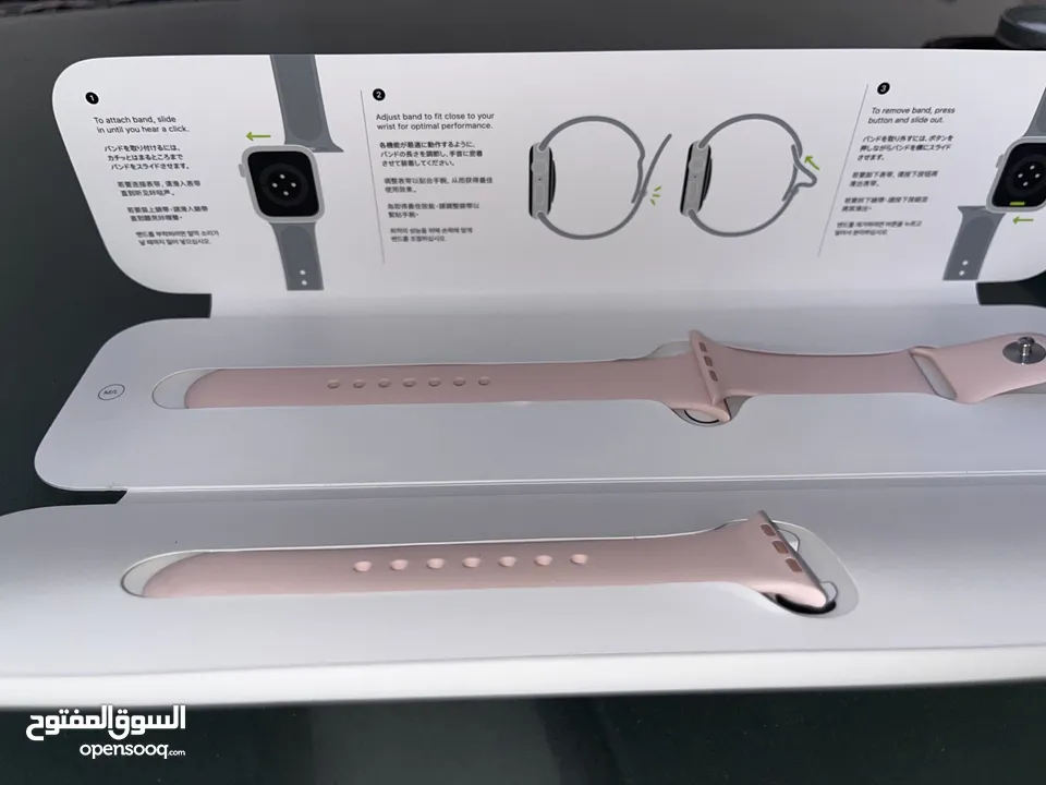 Apple Watch strap اصلي مستعمل مرة واحد فقط