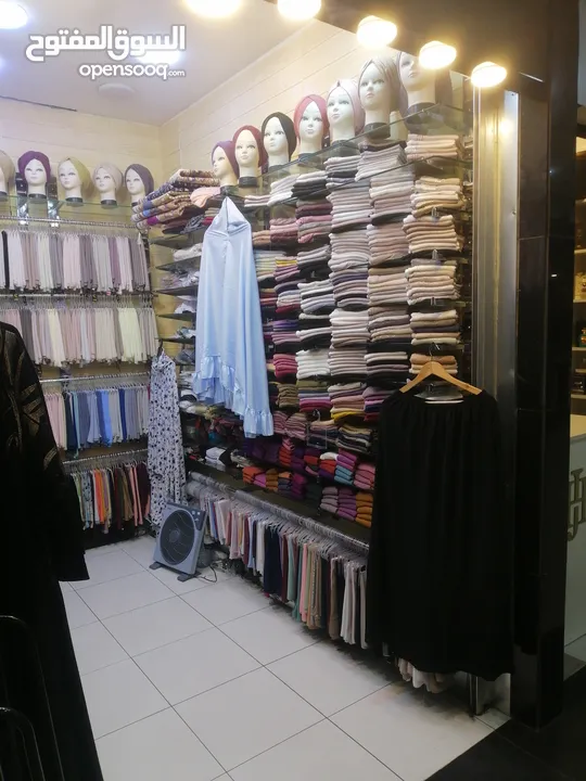 محل تجاري شالات وعبايات