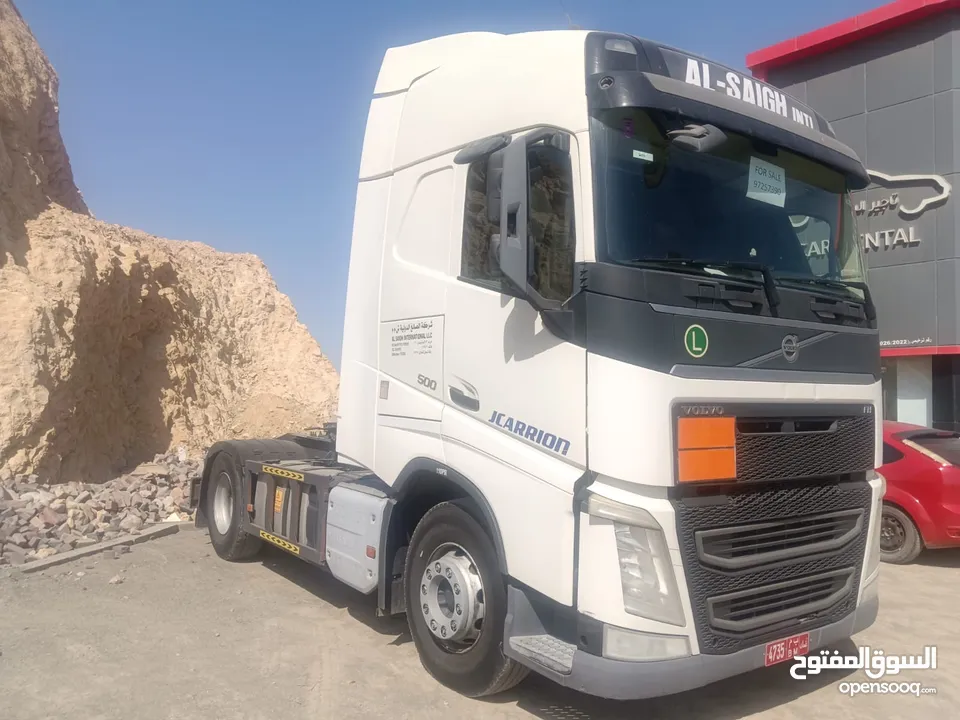 Volvo FH 500 Trailer unit(Prime Mover)PDO Approved وحدة مقطورة فولفو FH 500 (محرك رئيسي) معتمدة من