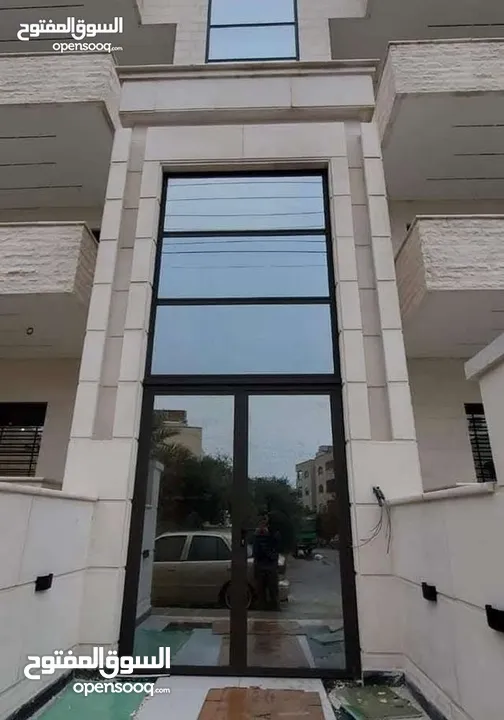 شبابيك المنيوم - تفصيل - تركيب المنيوم - شباك المنيوم فلسطيني