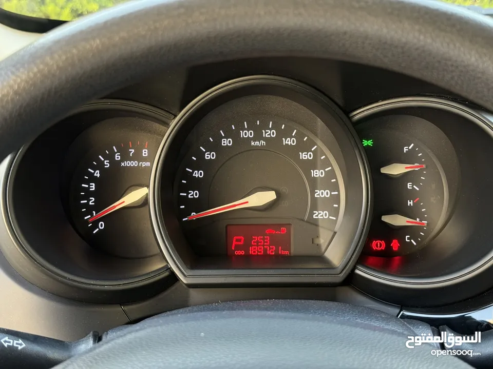 كيا ريو kia rio جيد 7 موديل 2016