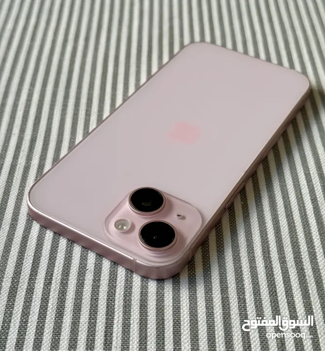 iPhone 15 pink 128GB used  89% b