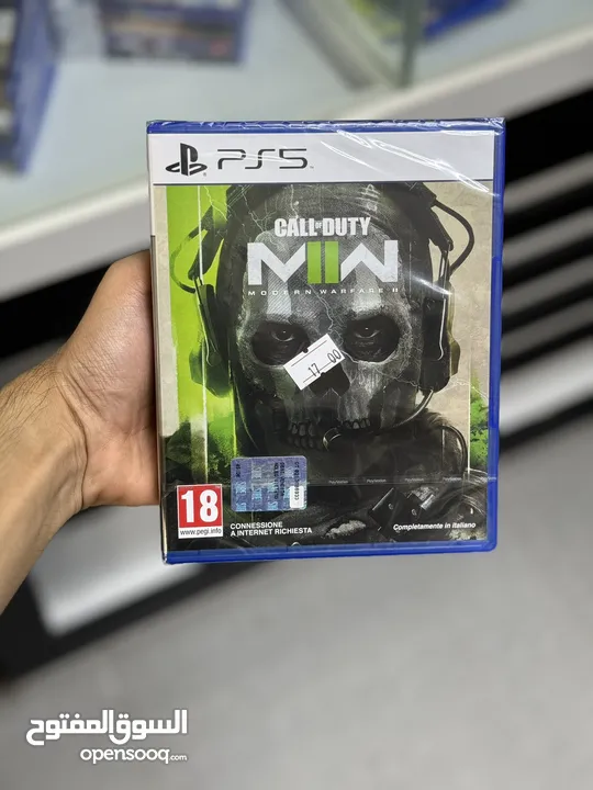 اشرطة مستعملة وجديدة ps4&ps5،(موقع المحل في الخوض السادسه ).