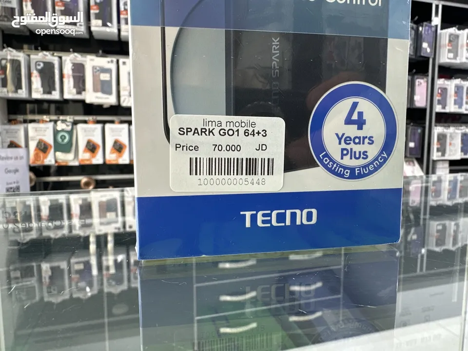 Tecno spark Go1 (64GB) تيكنو سبارك GO1