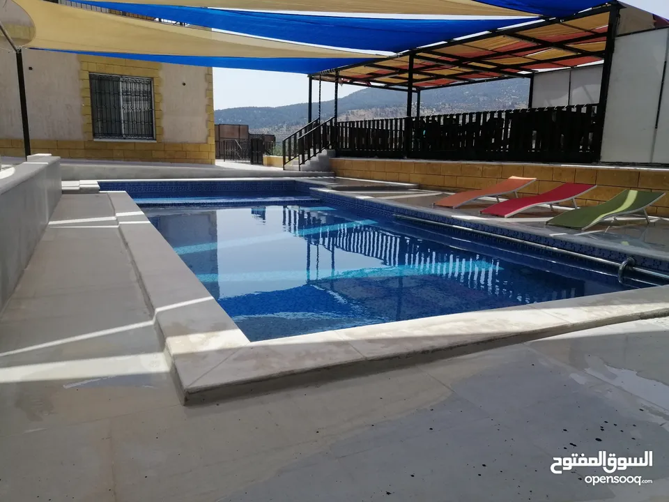 شالية طلة الجبل "جرش"الاطلالة الاجمل على الإطلاق (يرجى قراءة الاعلان لمعرفة التفاصيل )