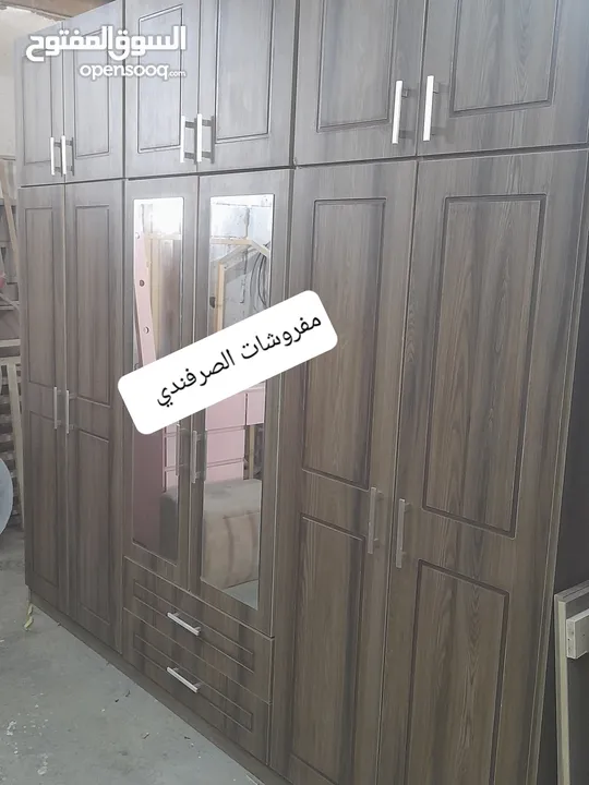 خزائن ملابس خشب لامنيت 18م تفصيل حسب المقاس جودة عالية كفاله 5سنوات على اعمالنا