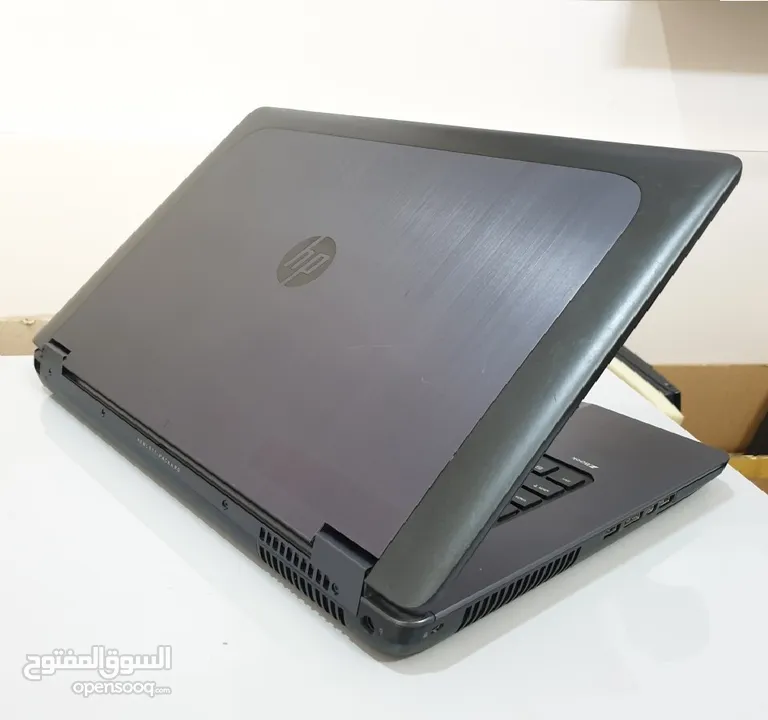 لابتوب الوحش HP ZBOOK ، شاشة عملاقة 17.3، كارت شاشة خارجي للإلعاب ، كور i7 ، رام 8 كيكا ، SSD 256