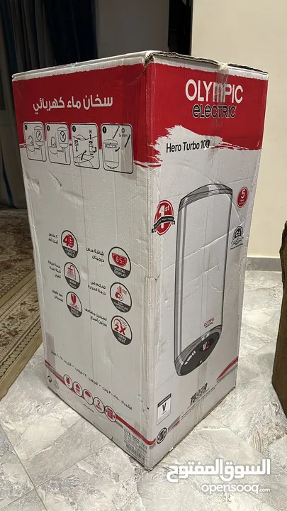 Olympic Electric Water Heater 100L / سخان كهرباء أوليمبيك 100 لتر